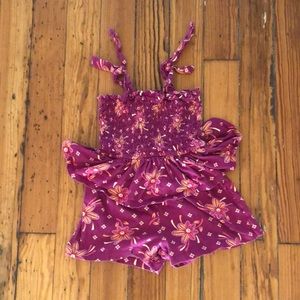 Tea Collection Girls Ruffled Romper